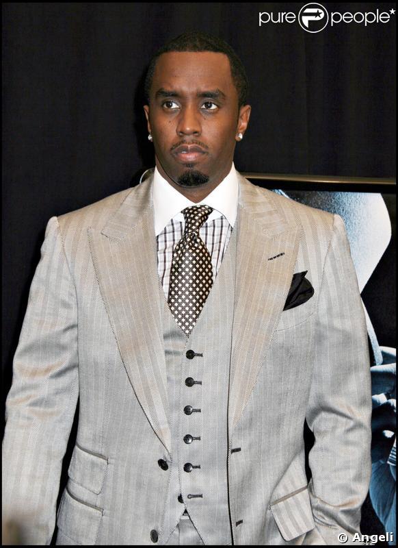P. Diddy lors de la projection du film Notorious B.I.G