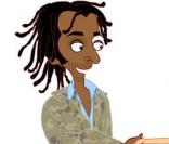 Yannick Noah dans le dessin animé 1 minute de pause