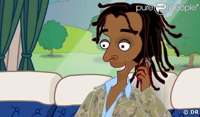 Yannick Noah dans le dessin animé 1 minute de pause