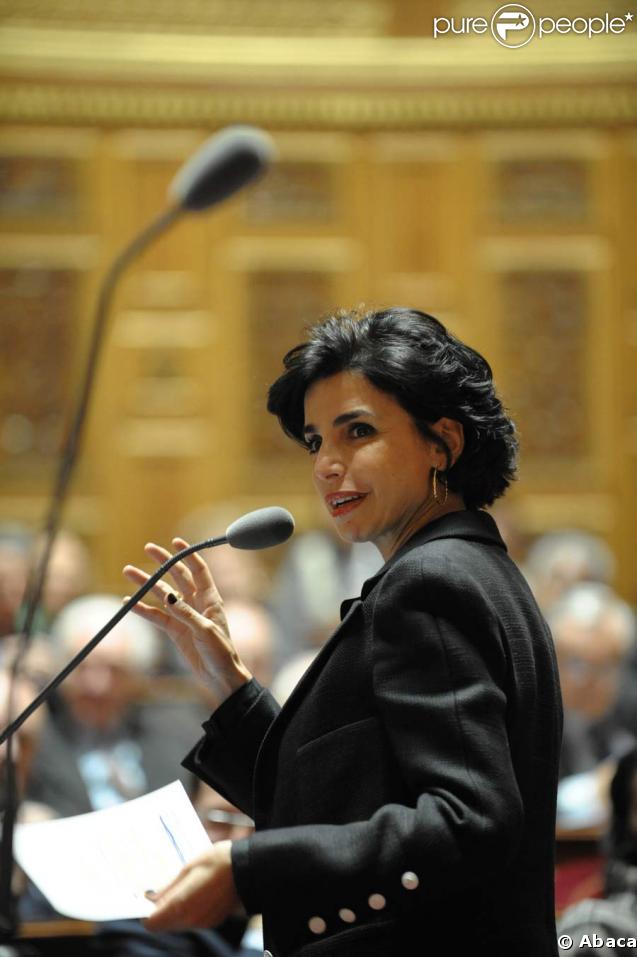 Rachida Dati au Sénat remercie les sénateurs pour leurs messages de félicitations suite à la naissance de sa fille.
