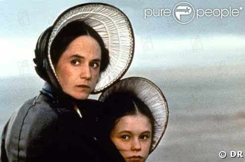Holly Hunter et Anna Paquin dans La Leçon de piano 