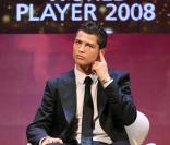 Cristiano Ronaldo, sacré Joueur de l'année 2008 par la Fifa