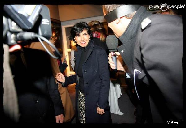 Rachida Dati à l'inauguration du Salon des Antiquaires. 15/01/09