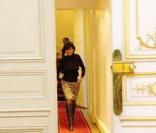 Rachida Dati reçoit au Ministère de la Justice. 15/01/09