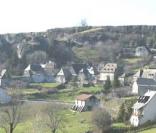 Le village de Carlat, dans le Cantal. 