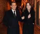 Carla Bruni et son mari Nicolas Sarkozy 