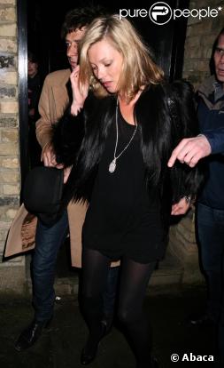 Kate Moss et Jamie Hince ont fêté l'anniversaire du top en toute intimité