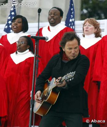 Dimanche 18 janvier 2009 : à deux jours de l'investiture de Barack Obama, un gigantesque show inaugural réunit des dizaines de stars et des centaines de milliers de fans en liesse. Bruce Springsteen a ouvert le bal.