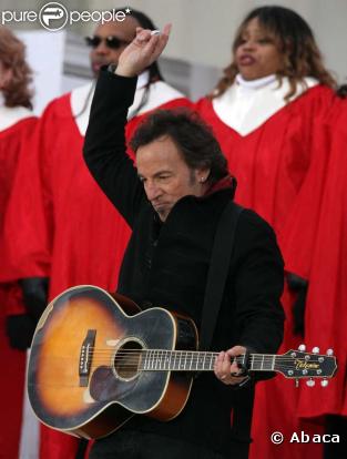 Dimanche 18 janvier 2009 : à deux jours de l'investiture de Barack Obama, un gigantesque show inaugural réunit des dizaines de stars et des centaines de milliers de fans en liesse. Bruce Springsteen, icône de l'Amérique autant qu'Obama.