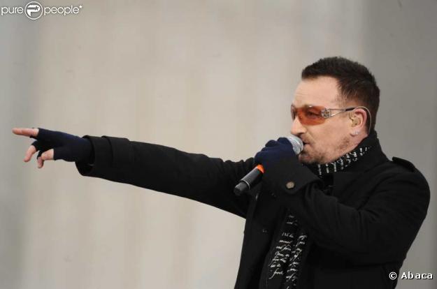 Dimanche 18 janvier 2009 : à deux jours de l'investiture de Barack Obama, un gigantesque show inaugural réunit des dizaines de stars et des centaines de milliers de fans en liesse. Bono en action.