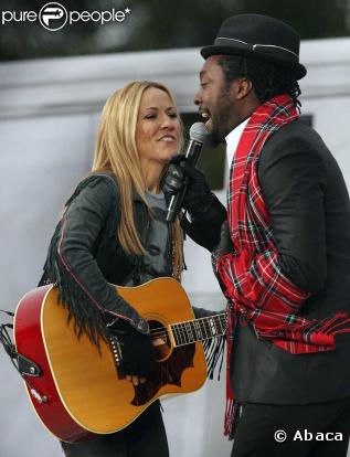 Dimanche 18 janvier 2009 : à deux jours de l'investiture de Barack Obama, un gigantesque show inaugural réunit des dizaines de stars et des centaines de milliers de fans en liesse. Sheryl Crow et Will.i.am.