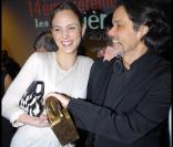 Nora Arnezeder et son compagnon Christophe Barratier ont brillé aux Lumières !