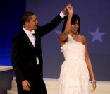  Barack Obama et son épouse Michelle vont de bal en bal, pour faire, amoureux, quelques petits pas de danse... 20/01/09 
