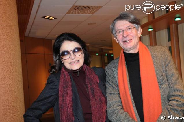 Anouk Aimée et Claude Eric-Poiroux au Festival Premiers Plans, à Angers. 21/01/09