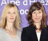 Sandrine Kiberlain et Agnès Obadia 