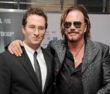 Darren Aronofsky et Mickey Rourke