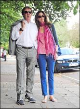 Sir Paul McCartney et Nancy Shevell en 2008