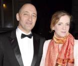 Nathalie Kosciusko-Morizet et son époux au gala du Prix d'Amérique Marionnaud. 24/01/09