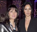 Monica Bellucci et Tina Kieffer au gala du Prix d'Amérique Marionnaud. 24/01/09