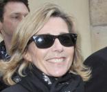 Claire Chazal et Arnaud Lemaire au défilé Dior (musée Rodin)
