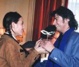 Romane Bohringer et Cyril Collard 