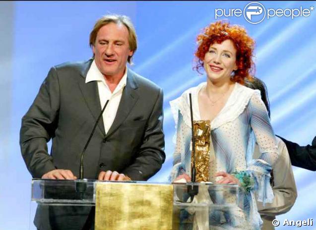 Ma fille, cette héroïne... Gérard Depardieu est là avec fierté quand Julie Depardieu reçoit non pas un, mais deux César pour 