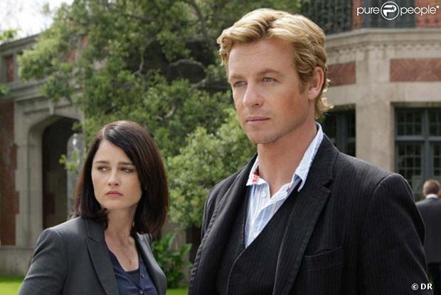  The Mentalist -  Teresa Libson (Robin Tunney) et Patrick Jane (Simon Baker) 