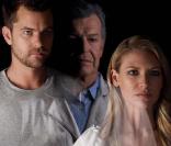  Fringe  - Peter Bishop (Joshua Jackson), Dr Walter Bishop (John Noble) et Olivia Dunham (Anna Torv)