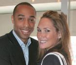 Claire Merry et Thierry Henry... quand tout allait bien ! 
