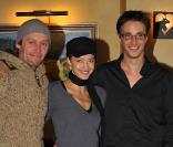  Francis Renaud, Helene De Fougerolles et David Morley  au Festival de Gérardmer
