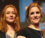 Audrey Marnay et Natacha Regnier au Festival de Gérardmer