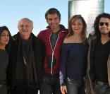  Leila Bekhi, Vladimir Kosma, Francois Vincentelli,  Julie Ferrier et Mabrouk El Mechri  au Festival de Gérardmer