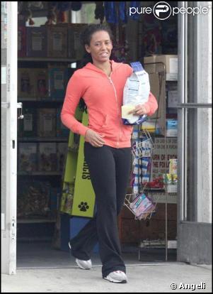 Mel B en mode jogging... beurk !