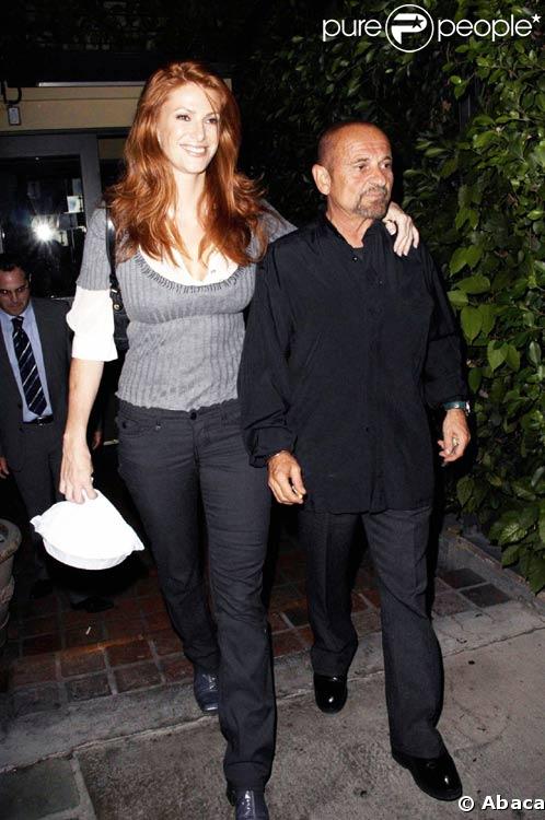 Angie Everhart et son ex, l'acteur Joe Pesci 