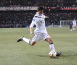 Yoann Gourcuff lors de la rencontre PSG-Bordeaux, le 4/02/09 au Parc des Princes... Whaouch !