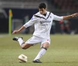 Yoann Gourcuff lors de la rencontre PSG-Bordeaux, le 4/02/09 au Parc des Princes... Whaouch !
