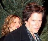 Kevin Bacon et sa femme lors de la première à New York du film Confessions d'une accro au shopping.