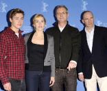 David Kross, Kate Winslet, Stephen Daldry et Ralph Fiennes 