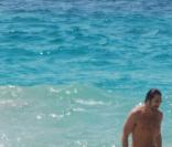 Javier Bardem profite de ces quelques moments de farniente