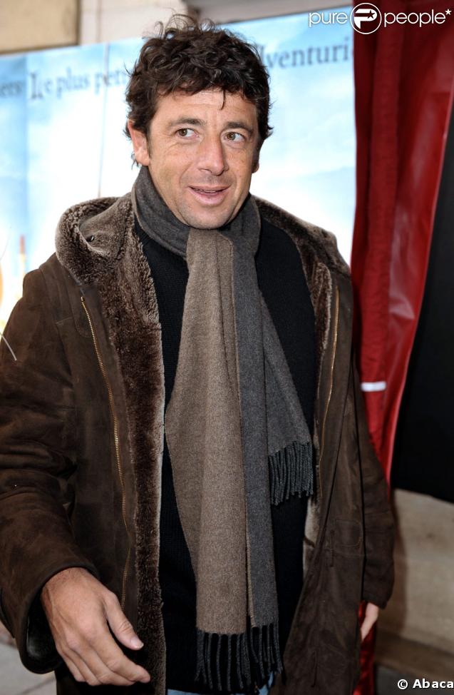 Patrick Bruel à l'avant-première de La légende Despereaux, le 8 février 2009 au Gaumont Marignan.