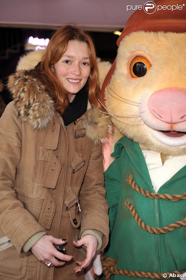 Audrey Marnay à l'avant-première de La légende Despereaux, le 8 février 2009 au Gaumont Marignan.