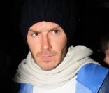 David Beckham en plein match avec le Milan AC contre Reggina