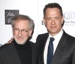 Les deux potes Steven Spielberg et Tom Hanks, qui ont tourné ensemble 