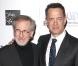 Les deux potes Steven Spielberg et Tom Hanks, qui ont tourné ensemble "Il faut sauver le soldat Ryan", "Arrête-moi si tu peux" et "Le Terminal"