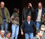 Nicolas Sarkozy, Carla Bruni et Aurélien à Petra