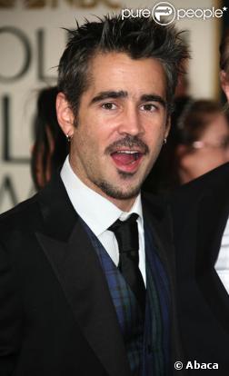 Colin Farrell lors des Golden Globes 2009 