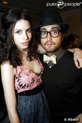 Sean Lennon et Charlotte Kemp à la Fashion Week