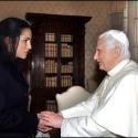 Rania de Jordanie, une très belle reine au grand coeur, au côté du pape