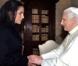 Rania de Jordanie et le Pape