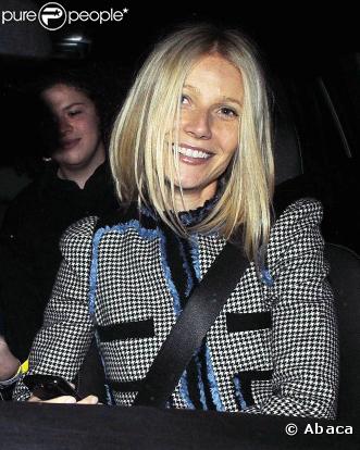 Gwyneth Paltrow à la soirée des Brit Awards 2009 !